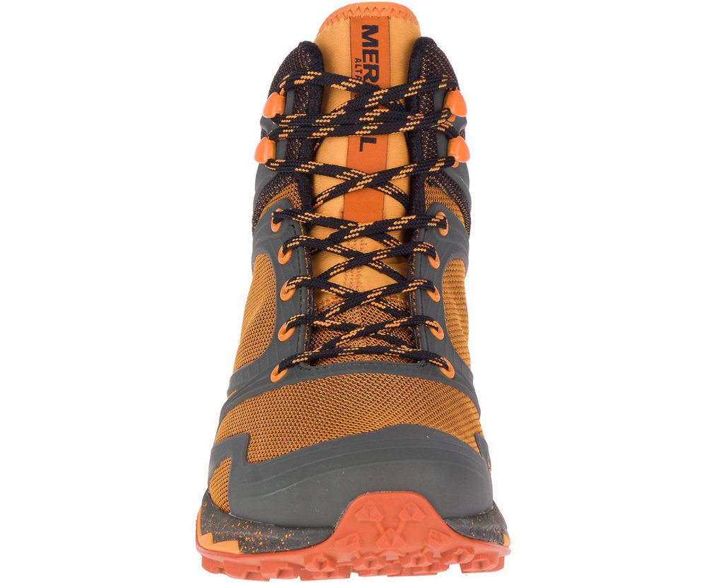 Merrell Vandrestøvler Herre - Altalight Knit Mid - Orange - GOD869342